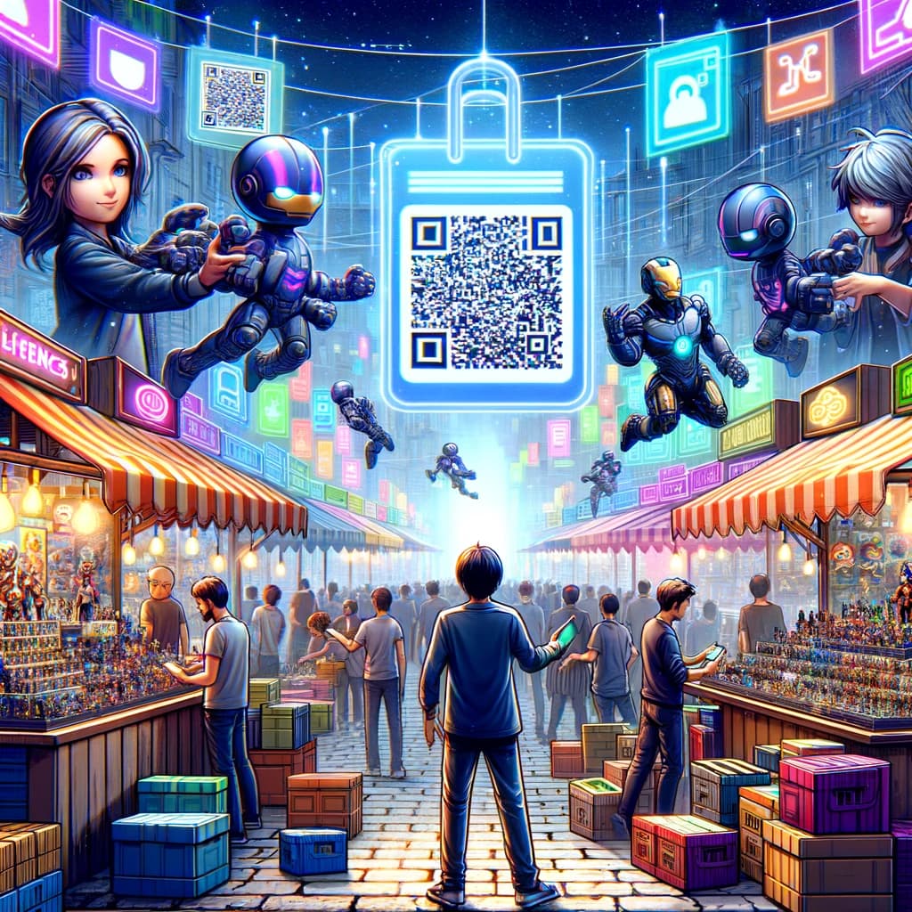 La Revente Physique des Jeux Dématérialisés : Une Révolution par les QR Codes et les NFT